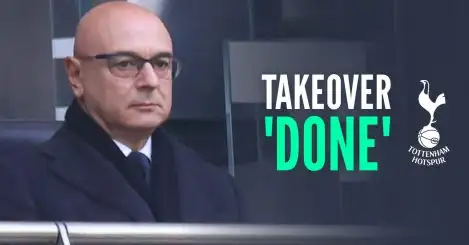 Incredible Tottenham takeover ‘done deal’ claim made amid fever-pitch Levy protests