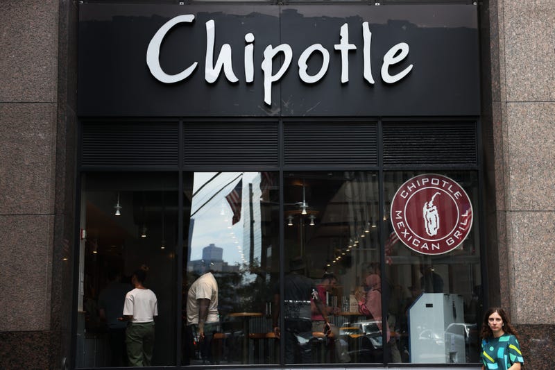 A Chipotle store is seen in New York City