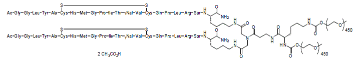 OMONTYS® (peginesatide) Structural Formula Illustration