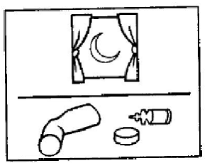 Wash the mouthpiece through the top and
bottom with warm running water for 30 seconds - Illustration