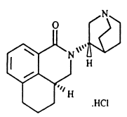 Aloxi® (palonosetron HCl) Structural Formula Illustration