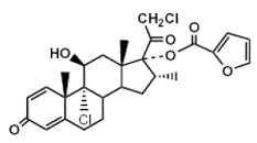 ASMANEX® TWISTHALER® (mometasone furoate) Structural Formula  - Illustration