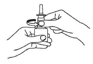 If the spray tip opening is clogged, do not use a pin, or pointed object to unclog the tip - Illustration