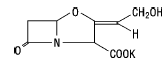 AUGMENTIN® (amoxicillin/clavulanate potassium)  Structural Formula Illustration