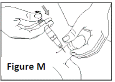 Do not inject into the white areas because there may be blood vessels in the white areas. - Illustration