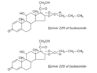 ENTOCORT® EC (budesonide) Structural Formula Illustration