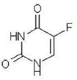 Fluorouracil - Structural Formula Illustration