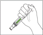 Dispose of your used prefilled Syringe Illustration