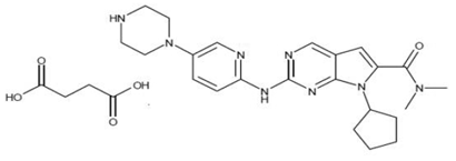 KISQALI® (ribociclib) - Structural Formula - Illustration