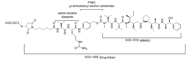 PADCEV™ (enfortumab vedotin-ejfv) Structural Formula - Illustration