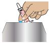 Throw away (dispose of) the used REXTOVY™ Nasal
Spray in a place that is away from children- Illustration