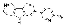 TAUVID™ (flortaucipir) Structural Formula - Illustration