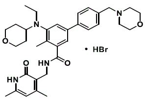 TAZVERIK (tazemetostat) Structural Formula Illustration