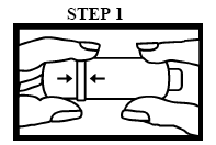 Preparing the Azmacort Aerosol Inhaler - illustration 1