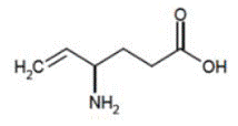 VIGADRONE™ (vigabatrin) Structural Formula  - Illustration