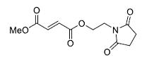 VUMERITY™ (diroximel fumarate) Structural Formula - Illustration