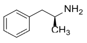 XELSTRYM™ (dextroamphetamine) Structural Formula Illustration