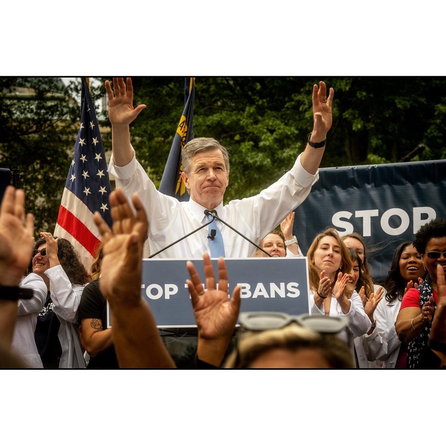 Don&rsquo;t miss essential New York Times reporting by Kate Kelly (and pics by me) on today&rsquo;s front page, highlighting the North Carolina Republican-led abortion bill that Gov. Roy Cooper vetoed over the weekend amidst a rally of 2,000 people. 