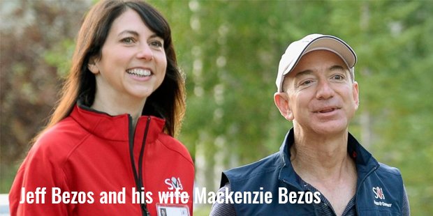 jeff bezos and his wife mackenzie bezos