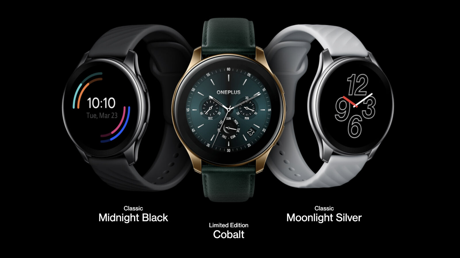 OnePlus Watch colours press image