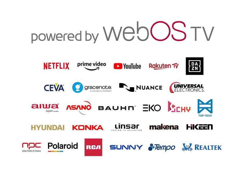 webOS TV partners