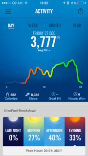 Nike Fuelband SE app