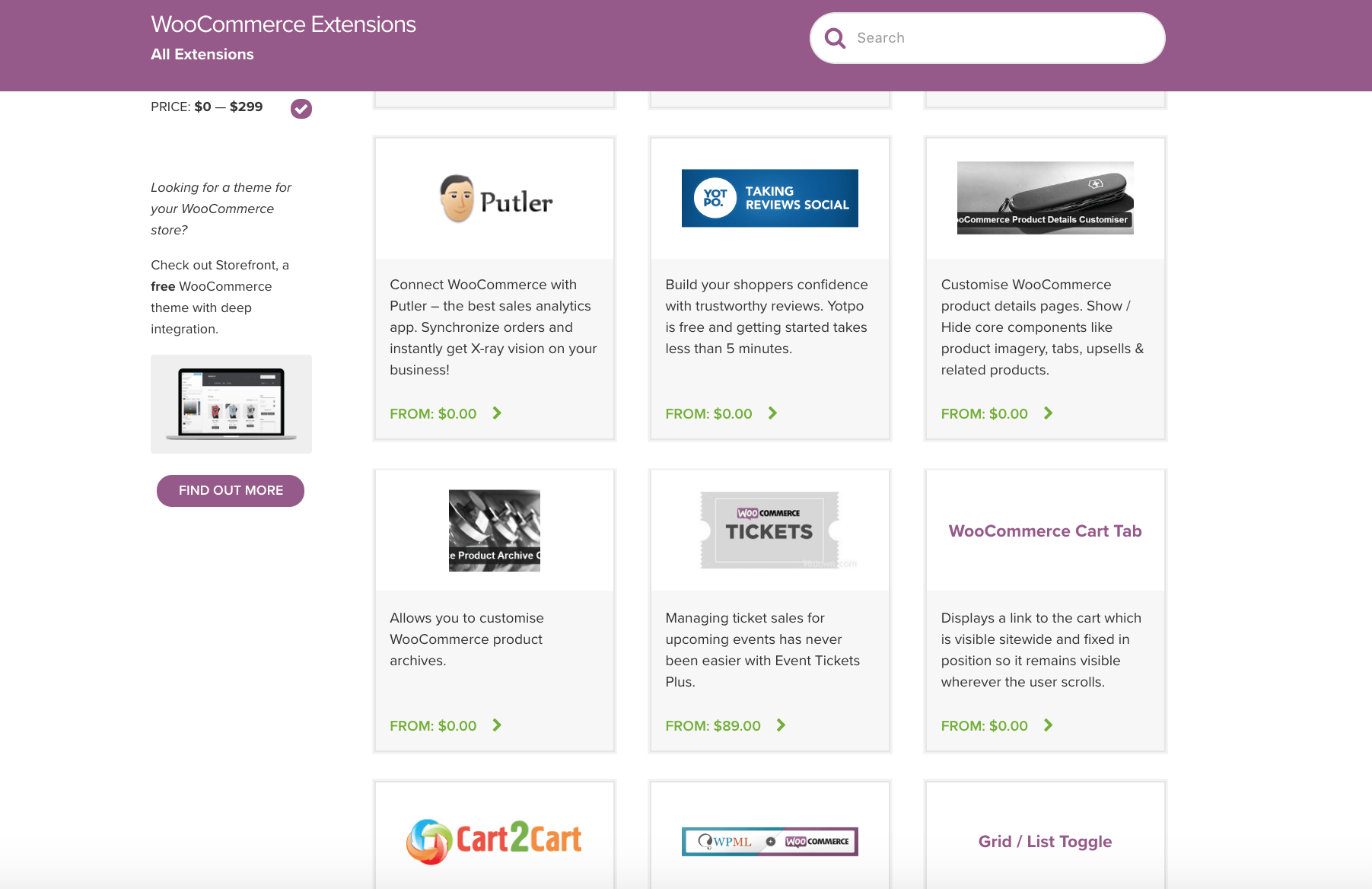 WooCommerce Extensions