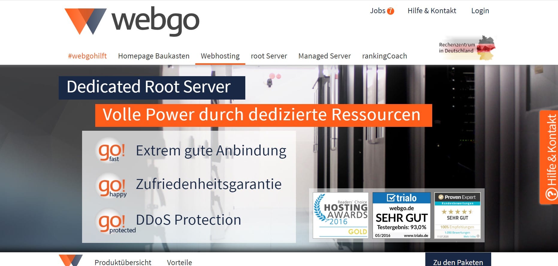 Titelseite von Webgo