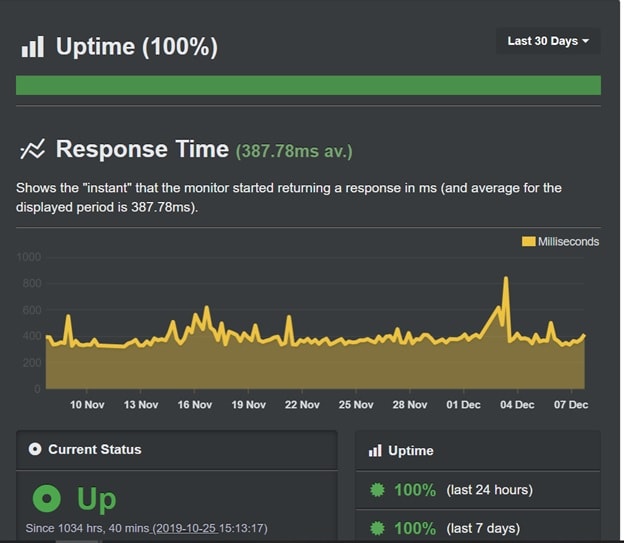 Website Uptime