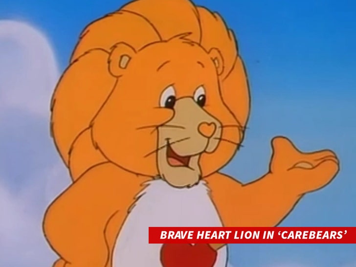 Brave heart Lion in Carebears