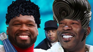 busta rhymes 50 cent hair getty