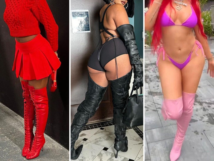 Thigh High Hotties -- Guess Who!