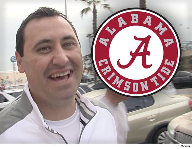 Steve Sarkisian Coaching Again As New Offensive Coordinator At 'Bama :: 1216-steve-sarkisian-tmz-4