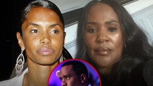 lala and kim porter diddy getty 2