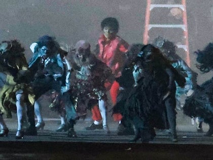 Thriller Scene In Michael Jackson Movie