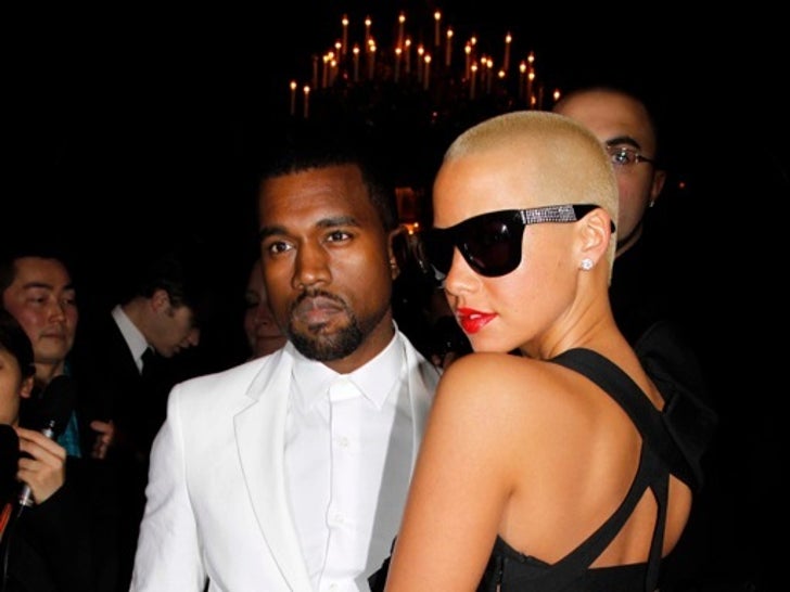 Amber Rose & Kanye West -- Before the Split