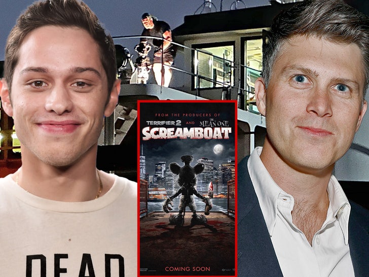 Pete Davidson & Colin Jost -- Staten Island Ferry Mickey Screamboat movie