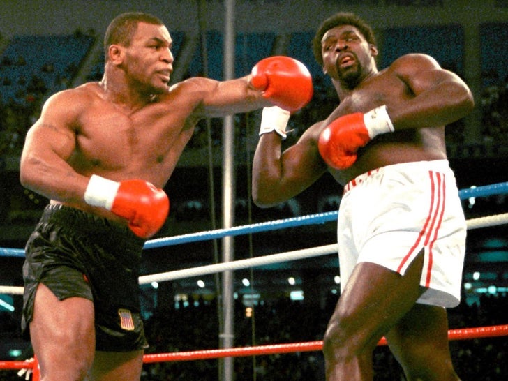 Mike Tyson Fight Photos