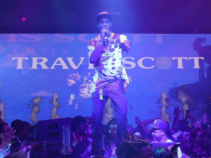 Travis Scott Performs At E11EVEN Miami During Race Week Miami 2022