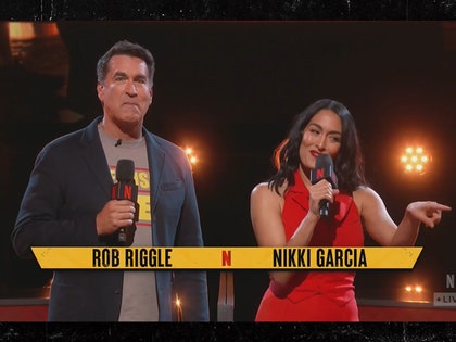 Rob Riggle, Nikki Garcia