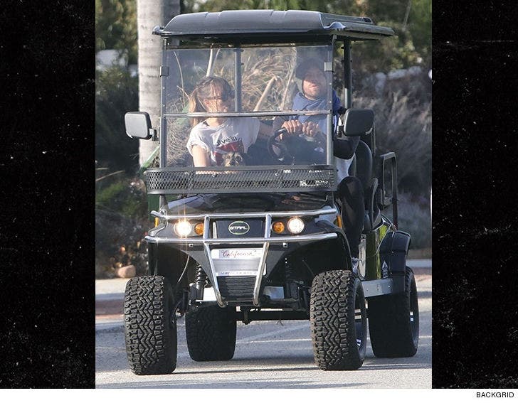 Chris Martin and Dakota Johnson's Golf Cart Date in Malibu :: 0306-dakota-johnson-chris-martin-backgrid-3