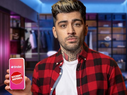 Zayn Malik tinder account