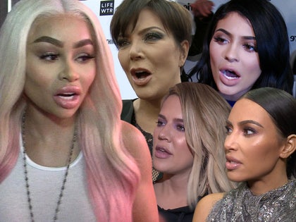 blac chyna kim kris khloe kylie