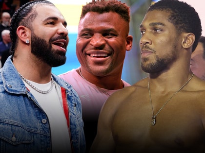 drake anthony joshua and francis ngannou bet