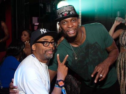 Spike and Chris Bosh