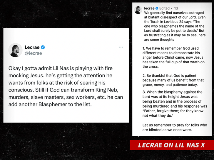 Lecrae on Lil Nas X