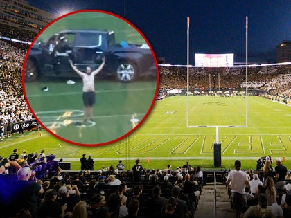 Folsom field truck driver fan