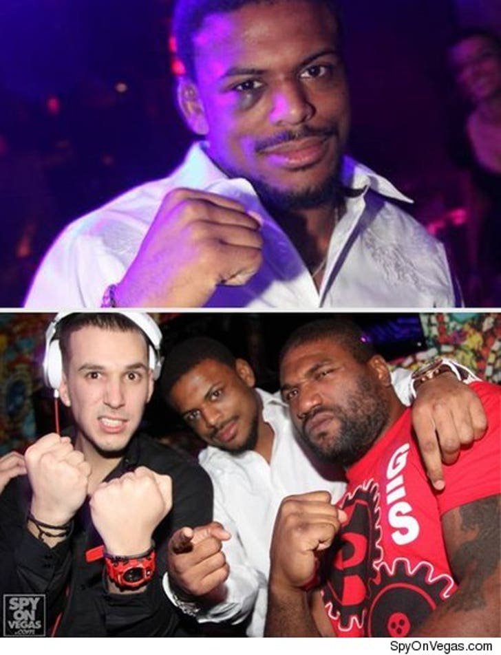 UFC Star Loses Fight -- Parties with Black Eye :: 120610-michael-johnson-spyonvegas-credit