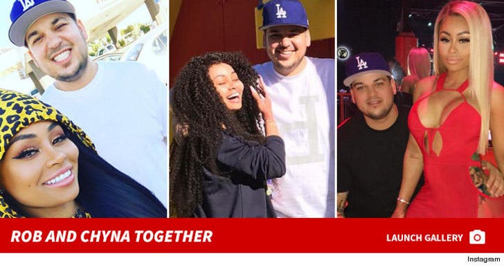 Rob Kardashian and Blac Chyna -- Happier Times