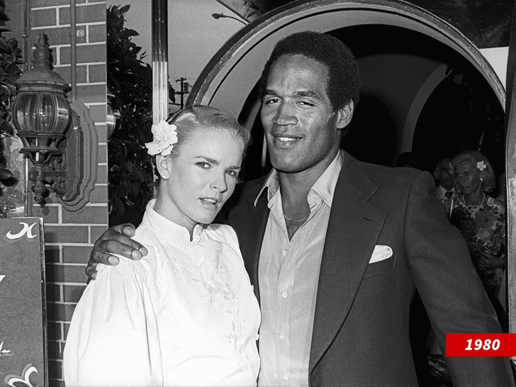 Nicole Brown and OJ Simpson